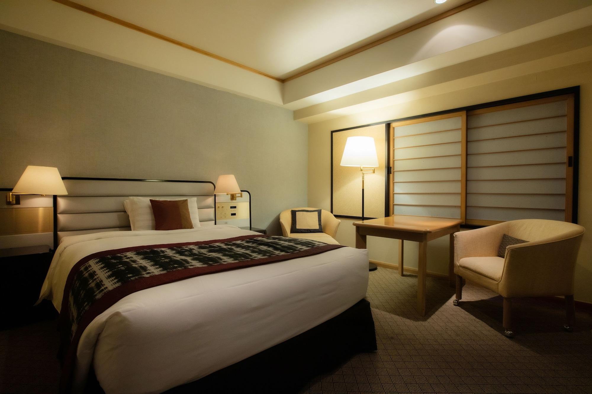 Hotel New Otani Hakata Φουκουόκα Εξωτερικό φωτογραφία A room at the hotel