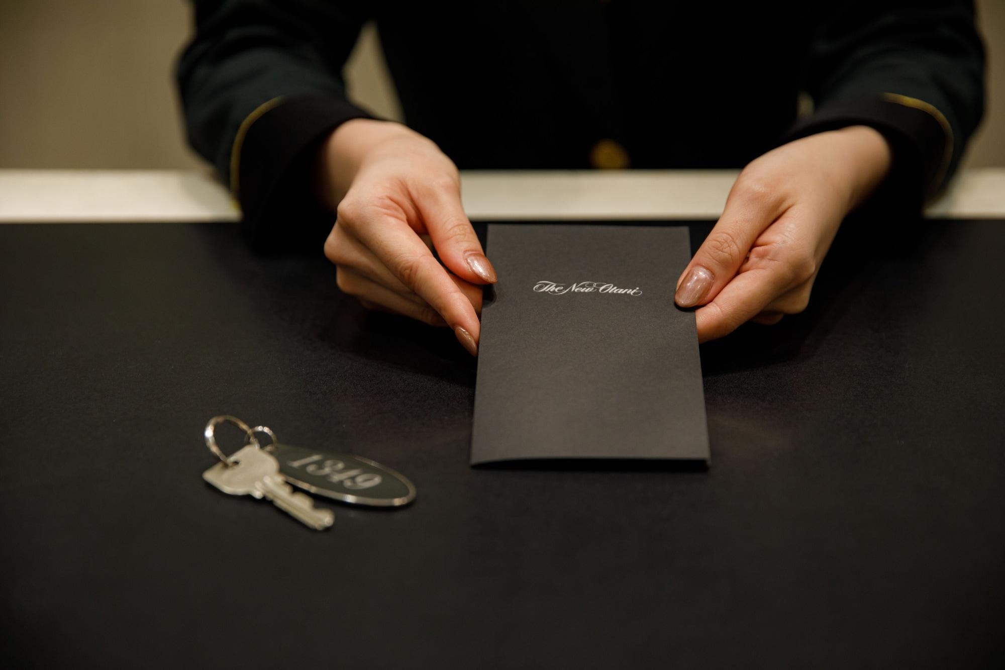 Hotel New Otani Hakata Φουκουόκα Εξωτερικό φωτογραφία A hotel key card
